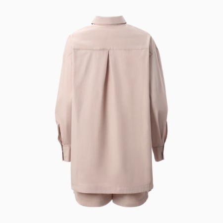 Female set (shirt, shorts) minku: oversize color gray-pink, river 48-9