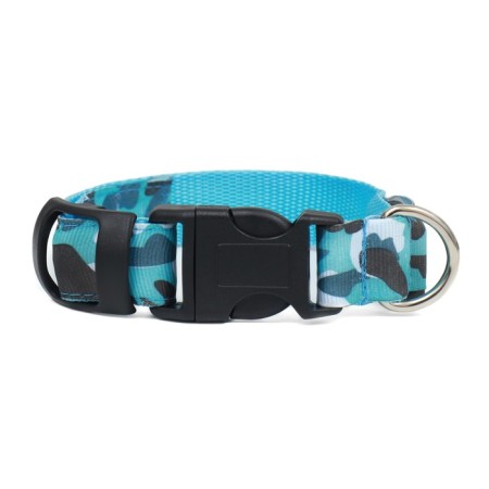 Collar with Militari's backlight 3 glow modes size m, Osh 32-50 x 2.5 cm, blue-5