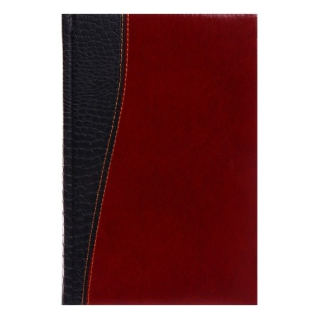 Telephone book A5, 136 x 202 mm, 96 sheets, Cayman, cut alphabet, combined leather-2