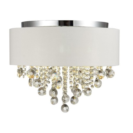 Ceiling lamp ST LUCE. SL1350.502.06. Lacchia. 6x40 watts, E14, 50x50x42.5 cm, chromium color-11