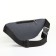 Lightning waist bag, 3 outer pockets, gray color