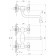 FAUZT FZS-490-07 kitchen mixer, two-toll, pour 190 mm, wall, chrome