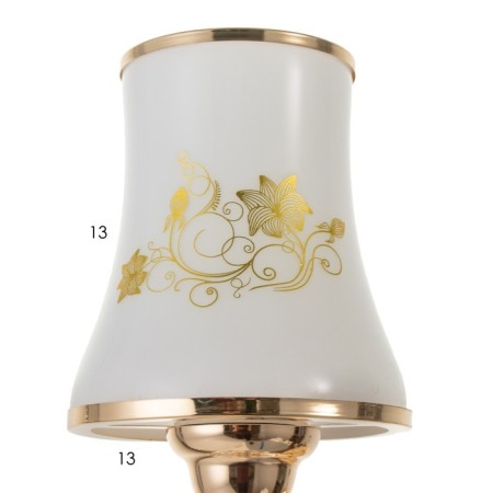 Bra "Melania" E27 40W gold 12x19x29 cm-7