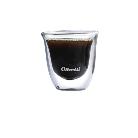 A set of glasses with double walls Olivetti DWG21, 2 pcs, 80 ml-5