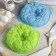 The form for baking the share "German cupcake. Festive wreath ", silicone, 26 × 30 cm, with handles, color mix