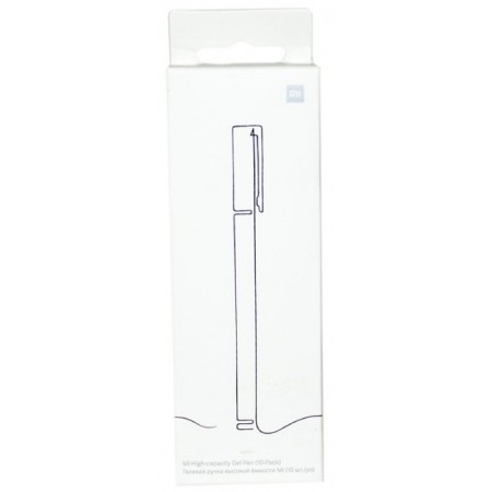 Handle Xiaomi Mi High-Capacy Gel Pen (BHR4603GL), gel, set 10 pcs, black-6