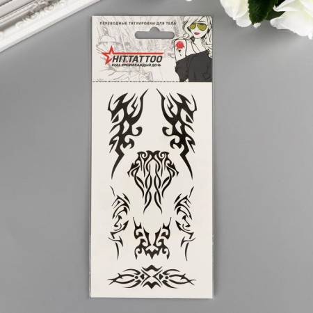 Tattoos Translated "Men's Patterns" 9x21 cm