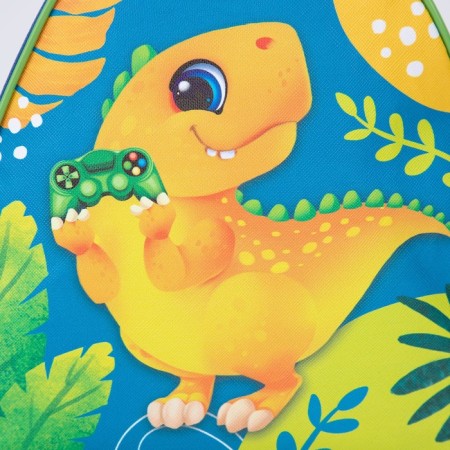 Baby backpack for the boy "Dinosaur", 23x20.5 cm, lightning department-2