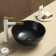 Comforty 107 MB sink, invoice, black matte color