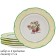 Set of plates Lenardi "Fruit Garden", D = 21 cm, 6 pcs