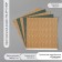 Scrapbooking paper bilateral "Greece" density 180 grams set 5 pcs 30.5x32 cm