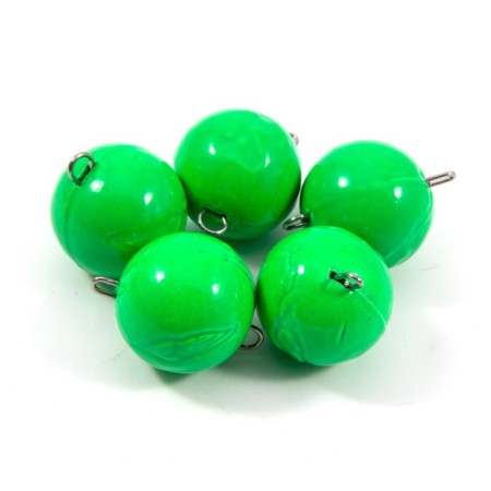 Cargo Cheburashka painted collapsible Yaman 5 pcs., 44 g, green