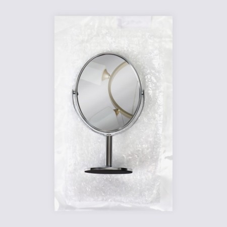 Mirror desktop, mirror surface 9.4 × 11 cm, silver color-4