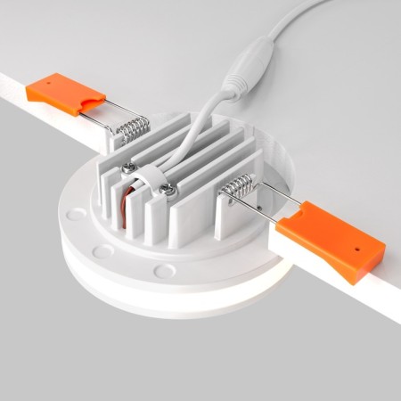 The built-in lamp Technical DL2001-L7W, 7W, 8x8x3.2 cm, LED, 450LM, 3000K, white color-5