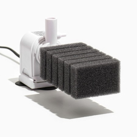 Rectangular sponge for the turbo filter No. 2, 6 x 4 x 11 cm, gray-4