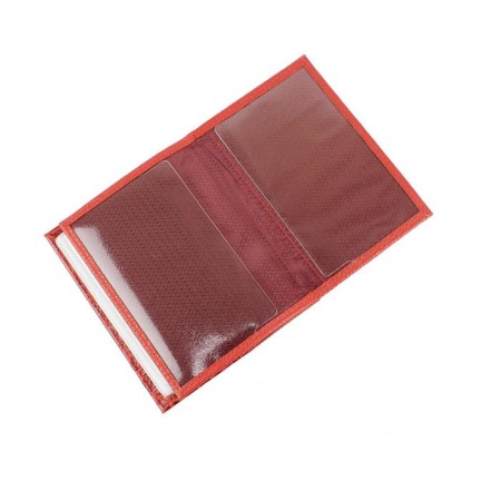 Cover for autoDocations and passports, red color-3
