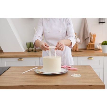 A set of dowry sticks for confectionery products, 8 pcs, d = 0.9 cm, 30 cm-10