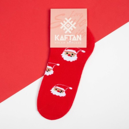 New Year's socks KAFTAN "Santa" p. 36-39 (23-25 ​​cm)-2