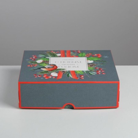 Packaging for confectionery "Happy New Year!", 20 x 17 x 6 cm, New Year-2