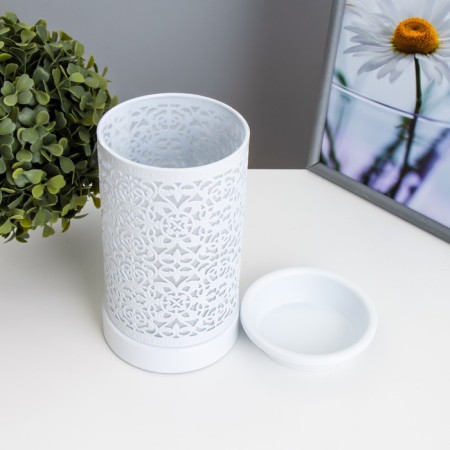 Aromarinet "White Patterns" 1x25W E14 11x11x17 cm Risalux-3
