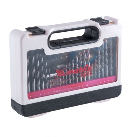 Set of drill and bit Matrix Pro 725671, 71 item, metal drill/concrete/wood, perki-4
