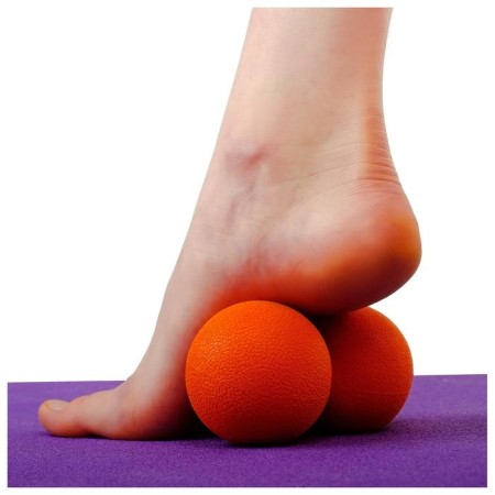 Massage ball, 12x6 cm, 286 g, MIX color-3