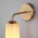 Sconces with glass ceiling Omber, 60W, E14, 18x10x30 cm