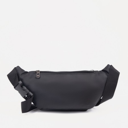 Lightning waist bag, black color-1