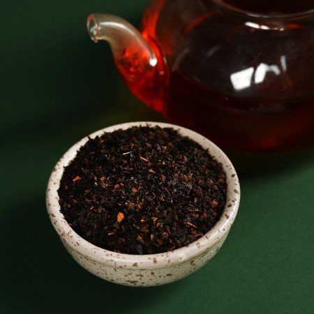 Black tea "never give up", taste: Bergamot, 50 g.-1
