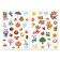 Stickers reusable "World around me", set 2 pcs., A4 format
