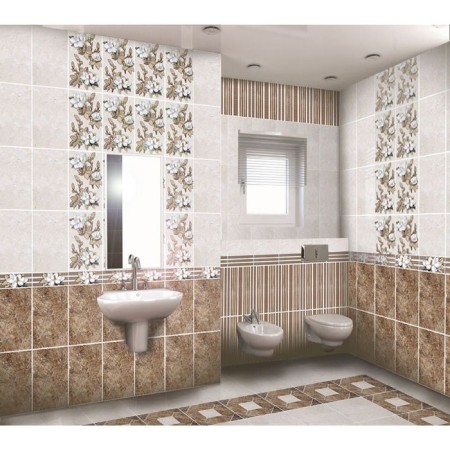 Border 25x9cm Sabina Beige 93-03-11-637-1