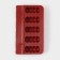 Form for candy "Bank", silicone, 19 × 11 × 2 cm, 5 cells (6 × 2.6 cm), color mix