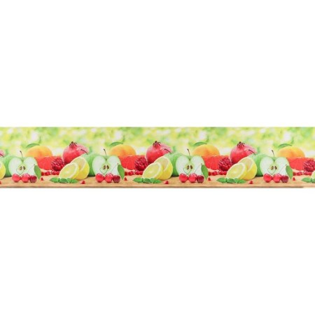 PVC Kitchen apron "Fruits" Plastic 3000x600mm