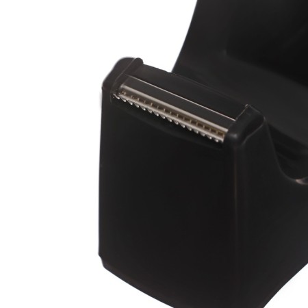 Brauberg adhesive tape is a desktop, weighted, medium, core diameter 25 mm, black-12
