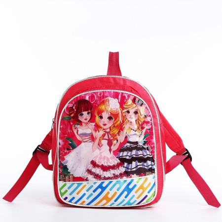 Baby backpack on lightning, pink color-4