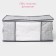COVFR for storing things of the forage "FOR", 45 × 30 × 20 cm, color gray color