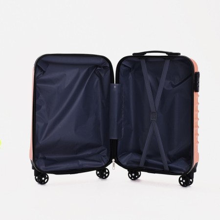Small suitcase 20 ", lightning department, code castle, pink color-8