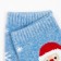 Women's socks from the Mongol wool "Santa", the color is red, size 25 (37-39)