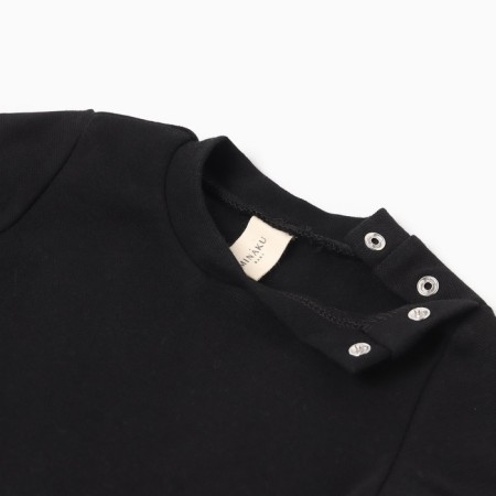 Kit for children's thermo (jumper, pants) minku, black color, height 80-86 cm-1