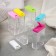 Set for spices "compact", 100 ml, 17 × 7 × 10 cm, 6 pcs, one -sided dispenser, color mix