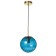 Lamp Bayerlux 2481/1bl E27 40W blue 20x20x17.5-117 cm