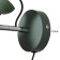 Sconces with a switch on the wire "Claudia" E27 40W green 28x15x20cm