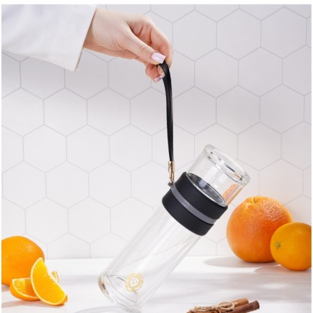 Thermos, tea -brewer “King Leo”, 290 ml, with double walls, with a silicone handle-6