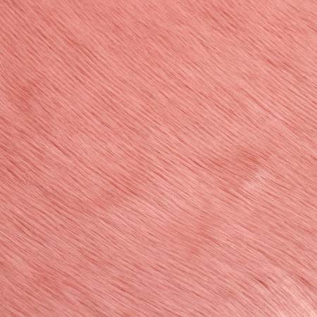 Flap with a knitted -based fur, 50 × 50 cm, nude color-1
