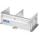 Tile rowing toothed bison 08045-10, galvanized steel, tooth 10 x 10 mm, up to 600 mm