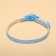 Koshachi collar "Snowflake", with a bell and suspension, 30 x 1 cm, polyester, blue