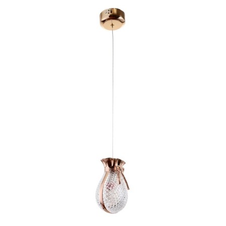 Lamp Bayerlux 2736/1 G9 40W gold 11x11x16-165 cm