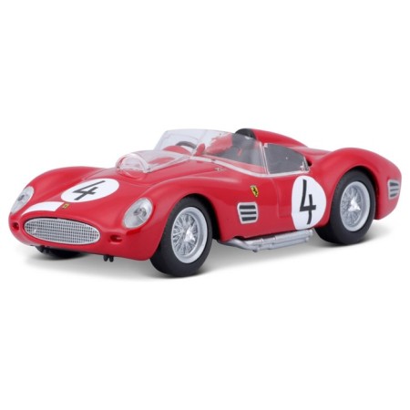 Racing machine Bburago Ferrari 250 Testa Rossa 1959, Die-Cast, 1:43, Red color