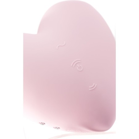 Vacuum-wave contactless stimulator of the Satiffyer Cutie Heart, silicone, pink color-4