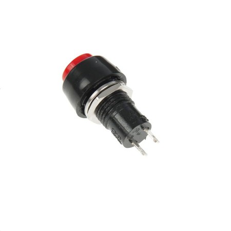 REXANT PBS-20A, 250 V, 1A (2C), ON -OFF, Micro, Red, Red-1